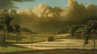 Gerald Finzi  Introit in F Major Algernon Cecil Newton  Paintings [upl. by Arutak67]