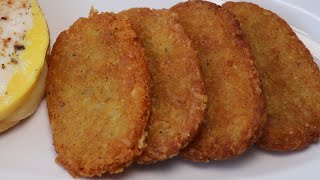 Hash Browns Recipe Perfect Hash Brown Recipe at Home McDonalds Style [upl. by Enowtna78]