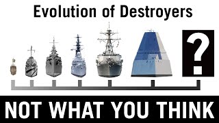 Evolution of US Navy Destroyers  A Complete Guide [upl. by Grier64]