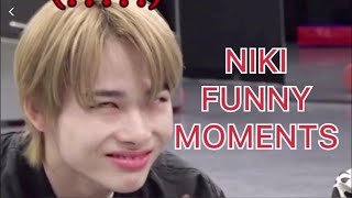 Enhypen Niki Funny Moments [upl. by Anigue]