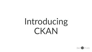 NextGEOSS Datahub – Introducing CKAN [upl. by Aizat]