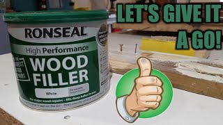 Lets try Ronseal Wood Filler [upl. by Ogirdor244]