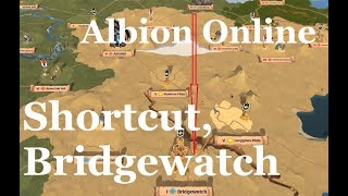 Albion Online  Caerleon to Bridgewatch fast almost safely [upl. by Kurtzig]