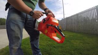 TIMBERPRO 62cc Chainsaw Starting Guide [upl. by Florine]