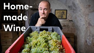 HOMEMADE WINE pt 1  THE WINE EXPERIENCE [upl. by Norvin]