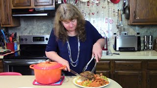 Pot Roast in a Le Creuset Dutch Oven [upl. by Barbaresi801]