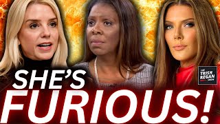 Pam Bondi Admits Why She Can’t STAND NY AG Letitia James [upl. by Heyman386]