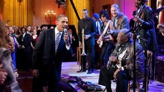 In Tribute Obamas Duet With BB King [upl. by Sykes]