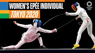 🤺 Womens Epée Individual Gold Medal  Tokyo 2020 Replays [upl. by Horatia96]