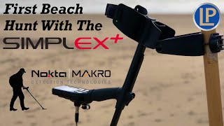 Testing Nokta Makro Simplex Beach Metal Detecting UK 118 [upl. by Gnolb]