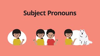 Subject Pronouns – English Grammar Lessons [upl. by Merwyn]