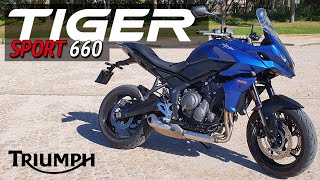 2022 Triumph Tiger 660 Sport Review [upl. by Aenneea107]