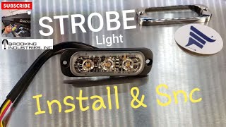 LED Strobe Light Install amp Sync ST3ST6 [upl. by Mervin]