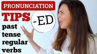 3 Simple Pronunciation Tips 😎 Past Tense English Verbs [upl. by Alehcim]