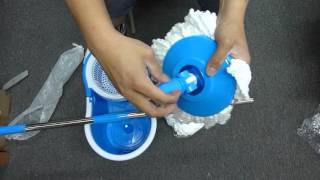 Autolizer 360° Spinning Mop Unboxing and Install Instruction [upl. by Aidnic263]