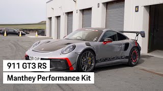 911 GT3 RS Manthey Performance Kit  Porsche Performance Parts [upl. by Crandall774]