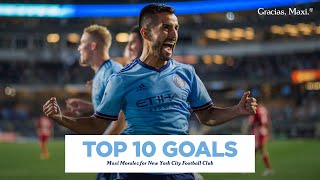 NYCFC Top 10 Goals  Maxi Moralez [upl. by Riella799]