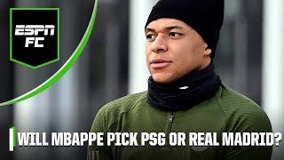 Kylian Mbappe’s PSG amp Real Madrid offers Why he needs to choose quickly  ESPN FC [upl. by Llerad]