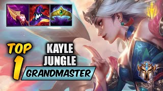 Wild Rift Kayle Top 1  S15 rank game  build [upl. by Catherin969]