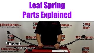 Leaf Springs and Add a Leafs Tutorial by SD Truck Springs 2015 [upl. by Hsivat]