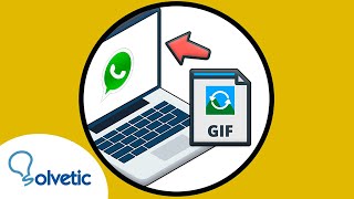 📲 🕺 Cómo ENVIAR GIF por WhatsApp Web [upl. by Ollehcram508]