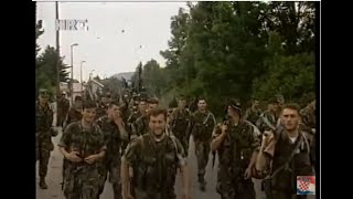 Ulazak Hrvatske Vojske u Glamoc  Liberation of Glamoc by Croatian Army  29071995 [upl. by Nnybor]