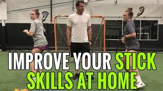 5 Lacrosse Stick Skill Exercises That You Can Do at Home [upl. by Jarus]