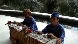 Le tour du monde en musique Indonésie Bali  Le saron [upl. by Atnuahc]