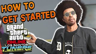 How To Get Started in The LS Car Meet amp Auto Shop  GTA 5 Online Los Santos Tuners DLC [upl. by Annaujat]