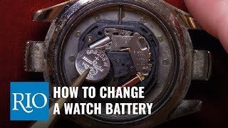 How to Change a Watch Battery [upl. by Begga629]