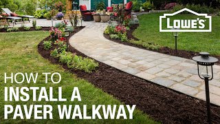 How to Design and Install a Paver Walkway [upl. by Safire395]