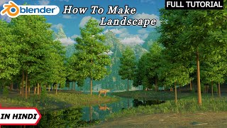 How To Make Landscapes In Blender 3D [upl. by Josi]