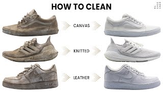 How To Clean Your White Sneakers  The Best Method [upl. by Comyns469]