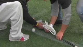 Lacrosse FaceOff Basics  Sean Morris [upl. by Eicnan]