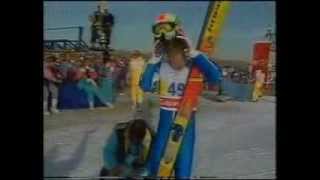 Matti Nykaenen vs Eddie The Eagle Edwards [upl. by Nwaf]