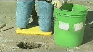 How to repair driveway potholes with concrete [upl. by Baten]