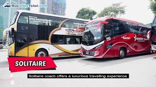 Transtar Bus Singapore  Cross Border Superstar Z Solitaire amp Solitaire Suites [upl. by Rodoeht]