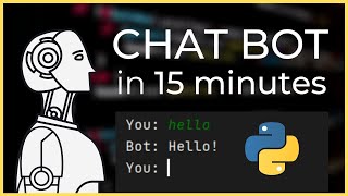 How to create an accurate Chat Bot Response System in Python Tutorial 2021 [upl. by Rich755]