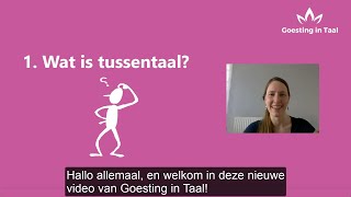 Wat is tussentaal [upl. by Hsepid]