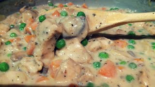 Creamy chicken ala king South African YouTuber [upl. by Mel]