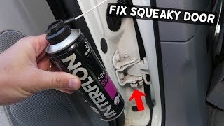 HOW TO FIX SQUEAKY CAR DOOR Super Easy [upl. by Sanders]