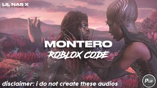 Roblox IDCode Lil Nas X  MONTERO Call Me By Your Name [upl. by Honoria]