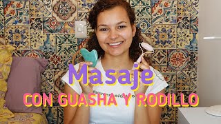 Masaje con gua sha y rodillo [upl. by Tara388]