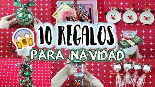 DIY 10 REGALOS FÁCILES Y ECONÓMICOS PARA ESTA NAVIDAD  Evelynlugod [upl. by Gelb931]