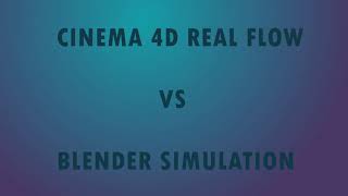 simulacion liquidos realflow vs blender [upl. by Mall]