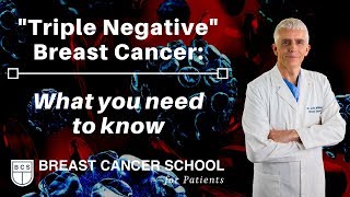 Triple Negative Breast Cancer What You Need to Know [upl. by Eadith]