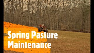 Horse pasture maintenance When to lime when to fertilize [upl. by Tirma502]