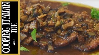 Delicious Veal Marsala Recipe Cooking Italian with Joe [upl. by Yekim]