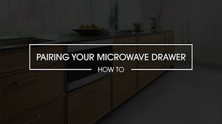 Pairing Sharps Stainless Steel Microwave SMD2489ES [upl. by Ez]