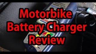 OptiMate 4 Motorbike Battery Charger Review [upl. by Memory]